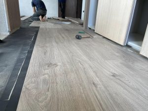 Công trình thi công sàn gỗ Kronoswiss mã D4489CM.