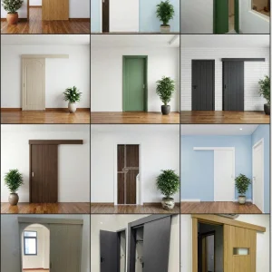 Cửa lùa nhựa composite SUNGYU