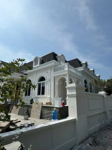 Công trình thực tế Sika 590  Chống thấm sân thượng ngoài trời.