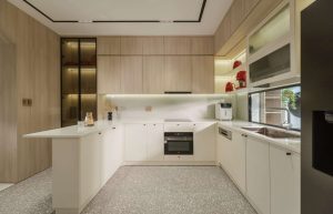 Giải pháp tủ bếp chống ẩm bằng vật liệu An Cường